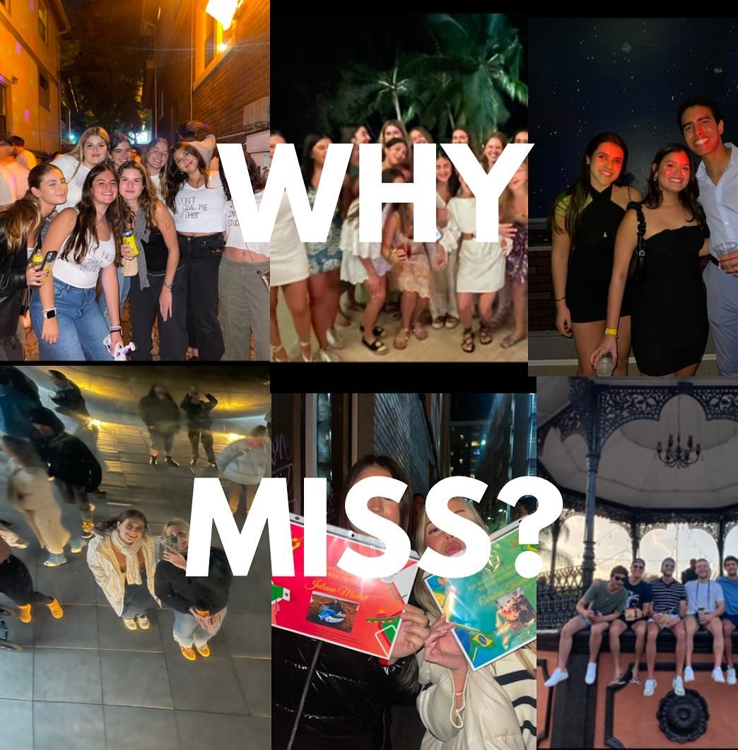 MISS SPOTLIGHT SERIES (part 2): MISS Events/Trips

Interested in learning more about the trips/events that make up the MISS community??? Swipe ➡️ through to read more about the trips and events that you can expect to see during your time at MISS!! 👯