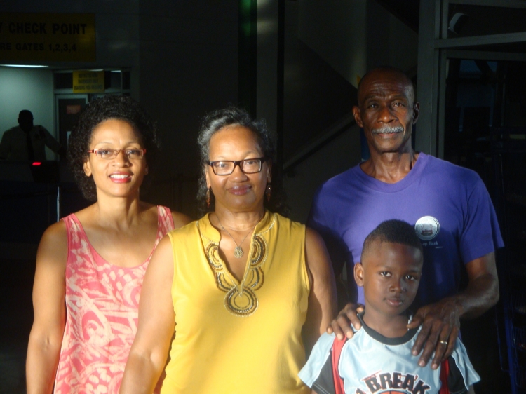 Kalonji, 8 yrs. embarking on his grand summer adventure with his beloved Nana.