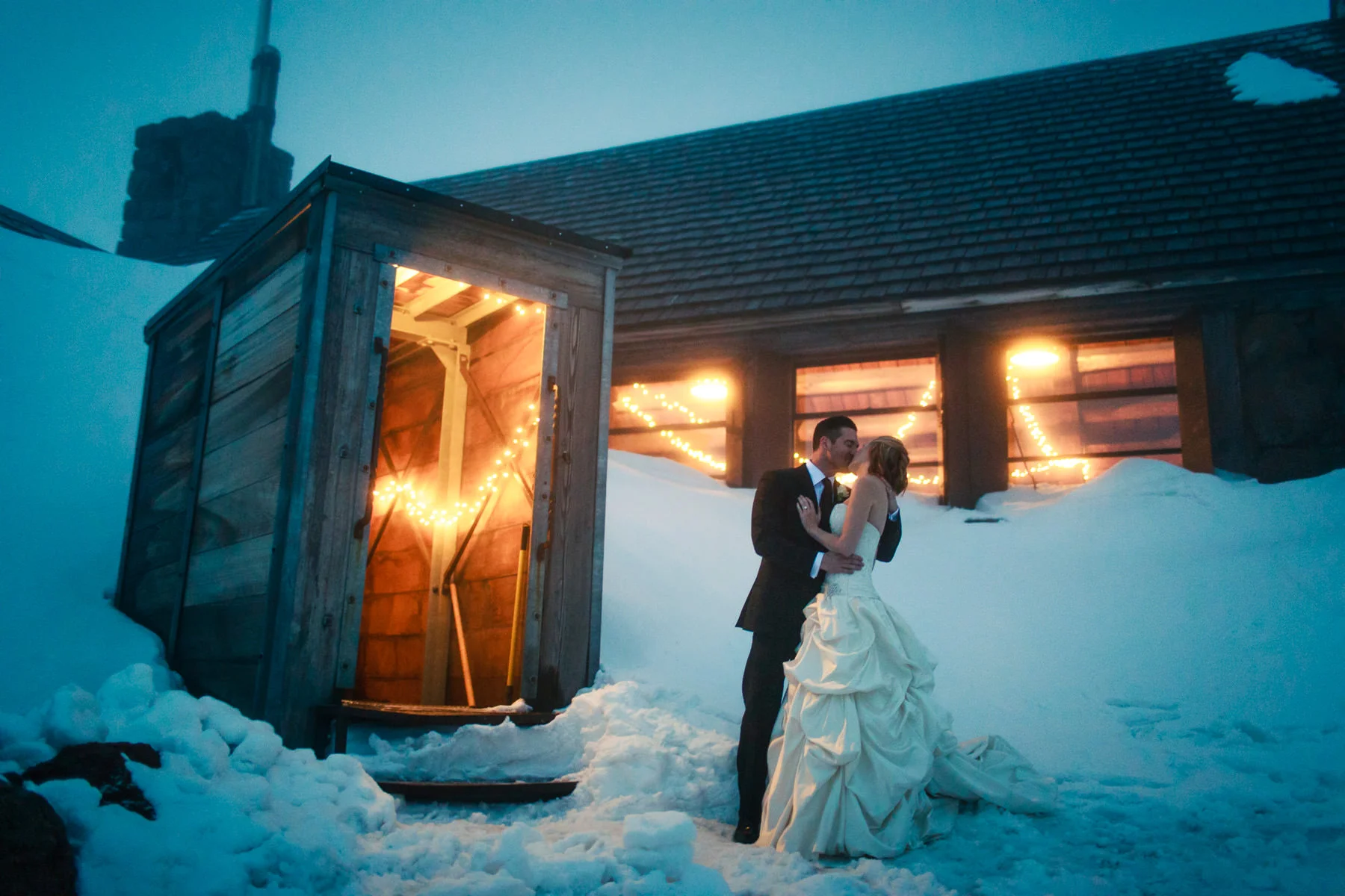 Silcox Hut Wedding
