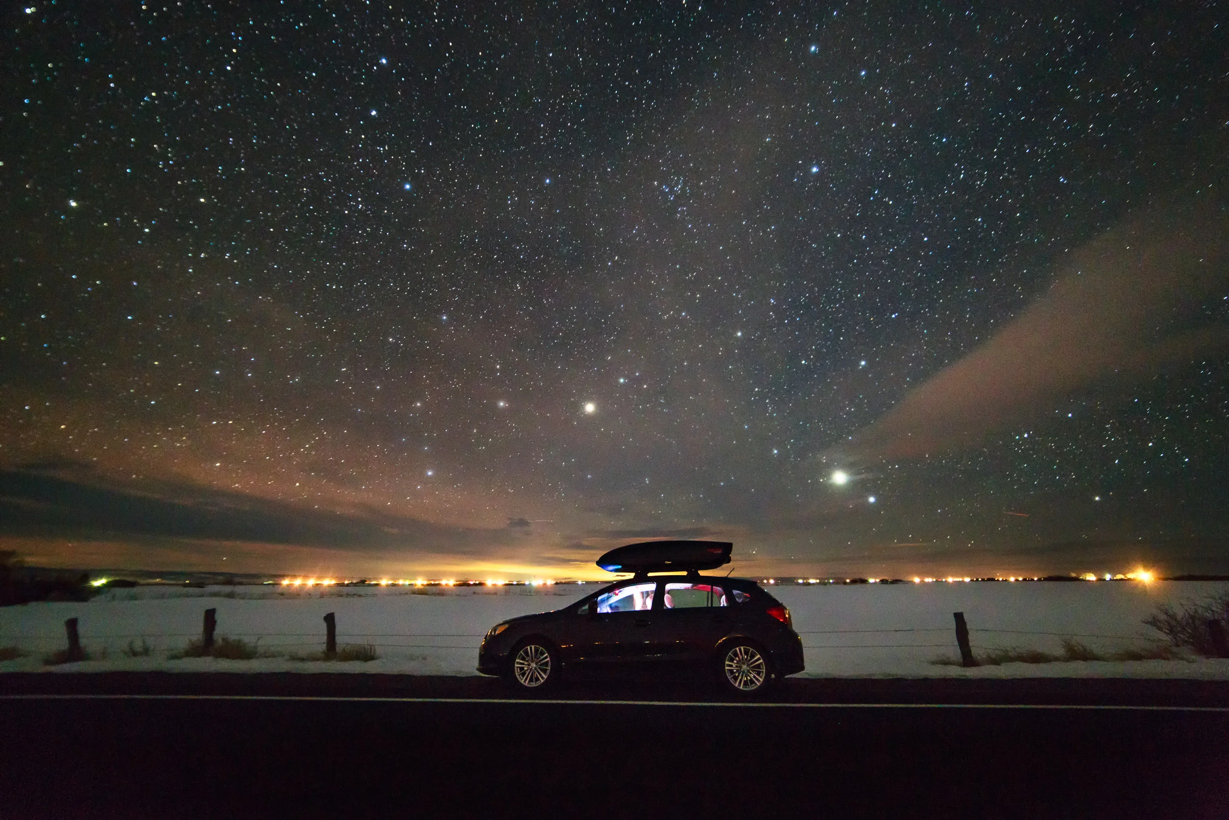 Roadtrip under the stars
