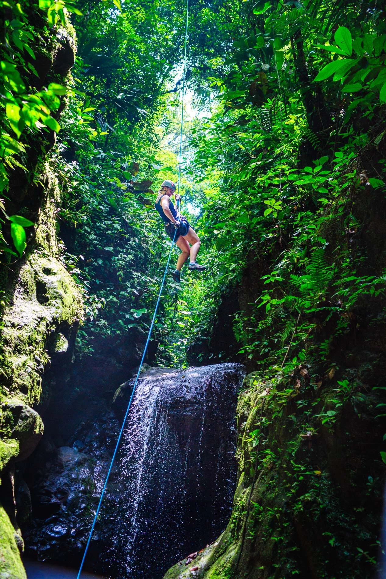 Waterfall Rappelling