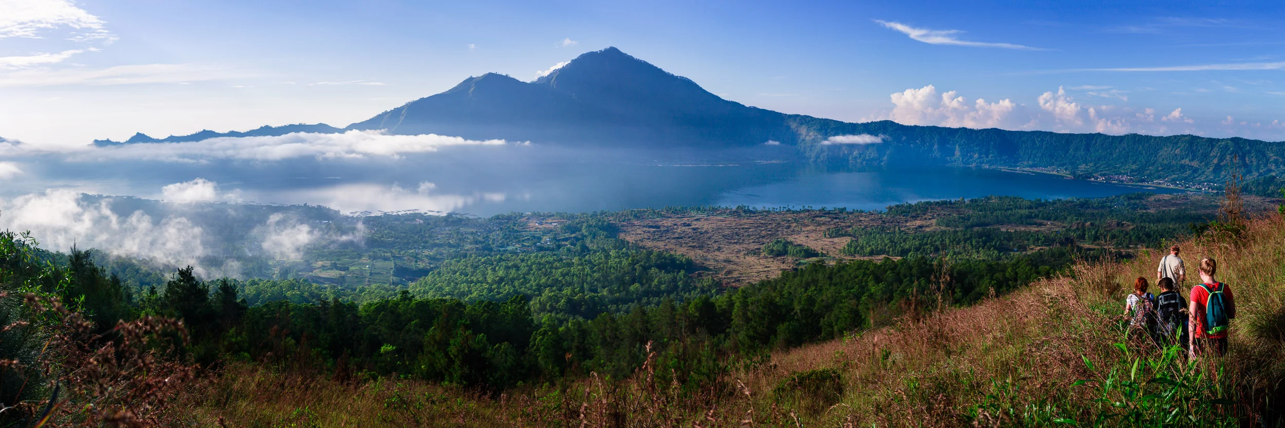 Down the volcano