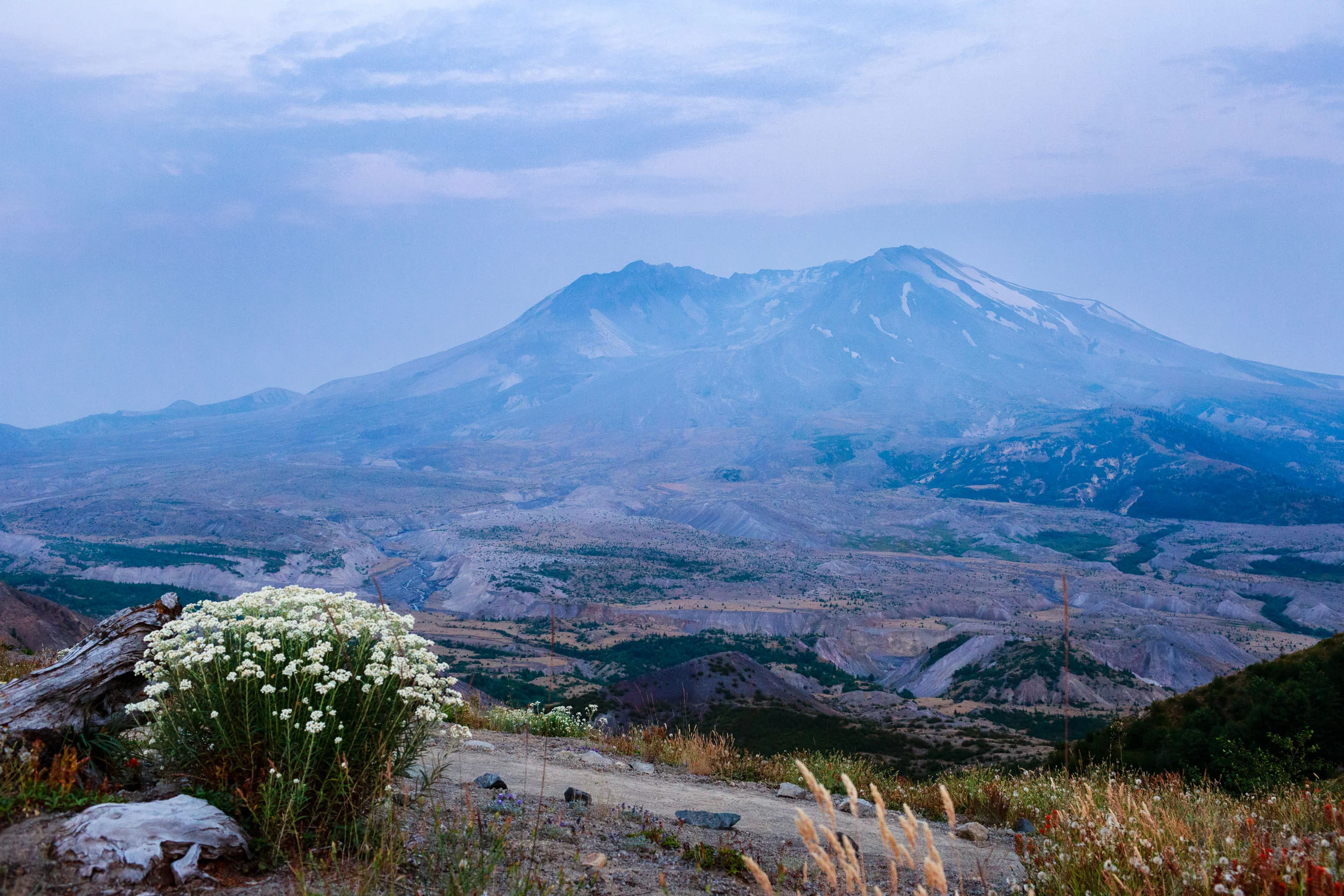Mt St Helens Sunset