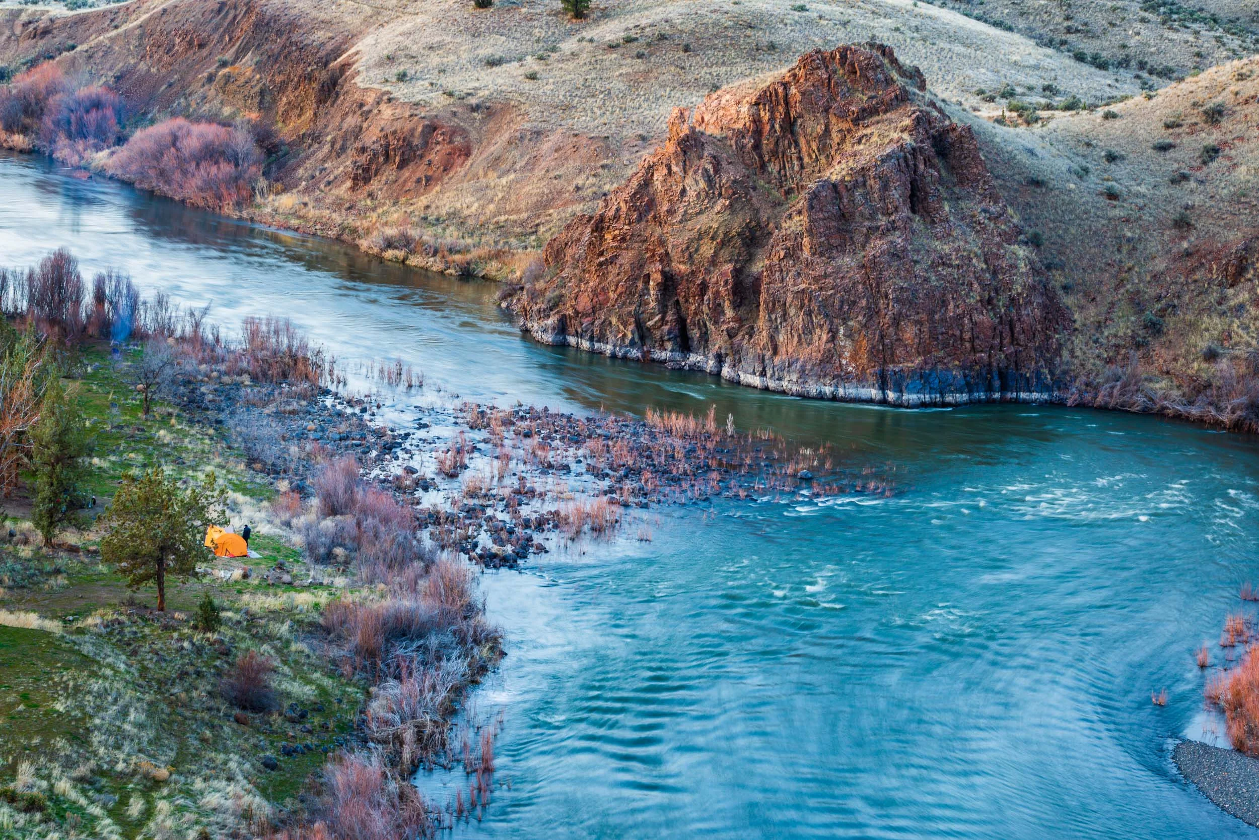 Snaking John Day River