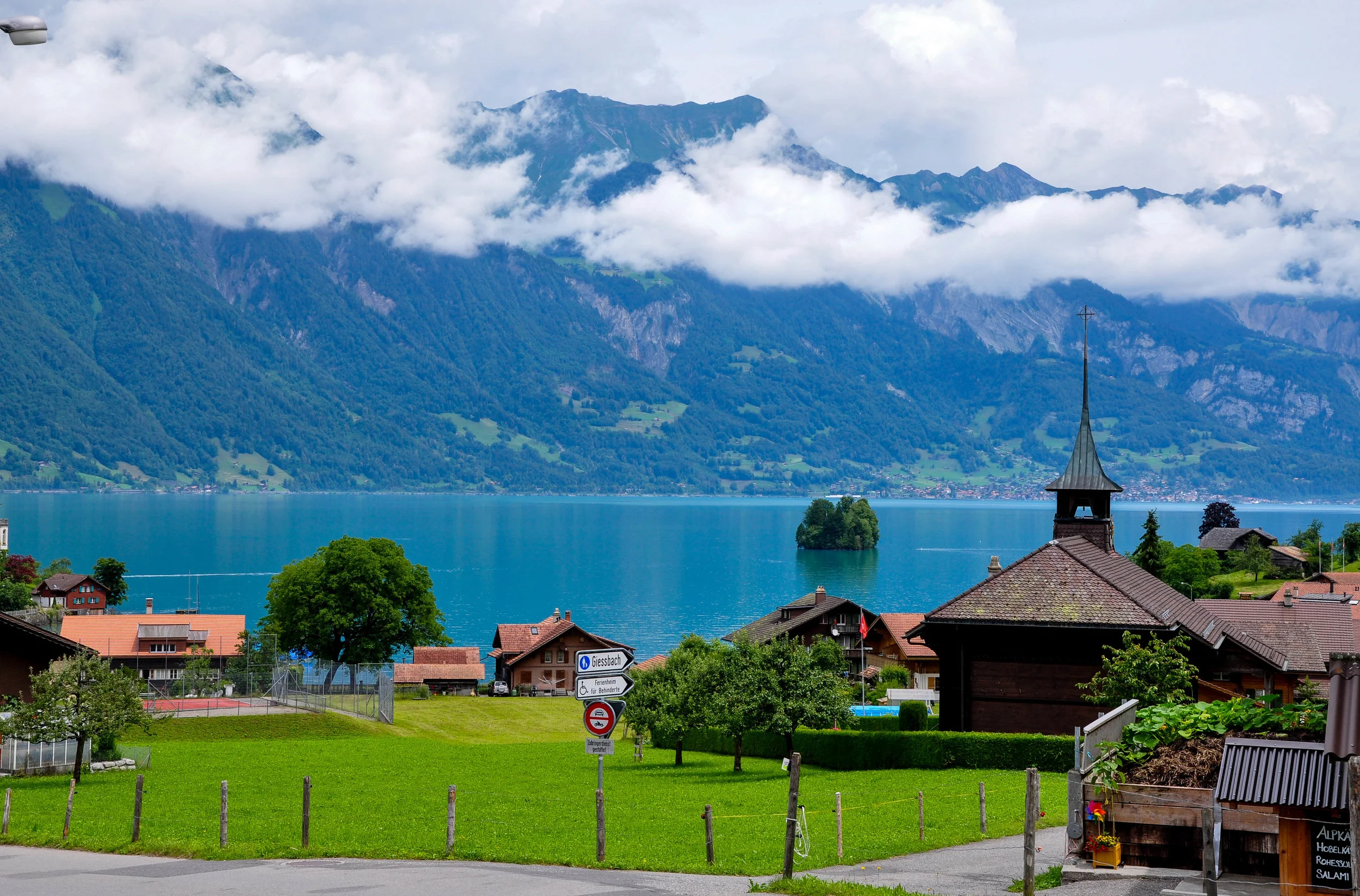 Interlaken and Lake Brienz--First Stop: Iseltwald