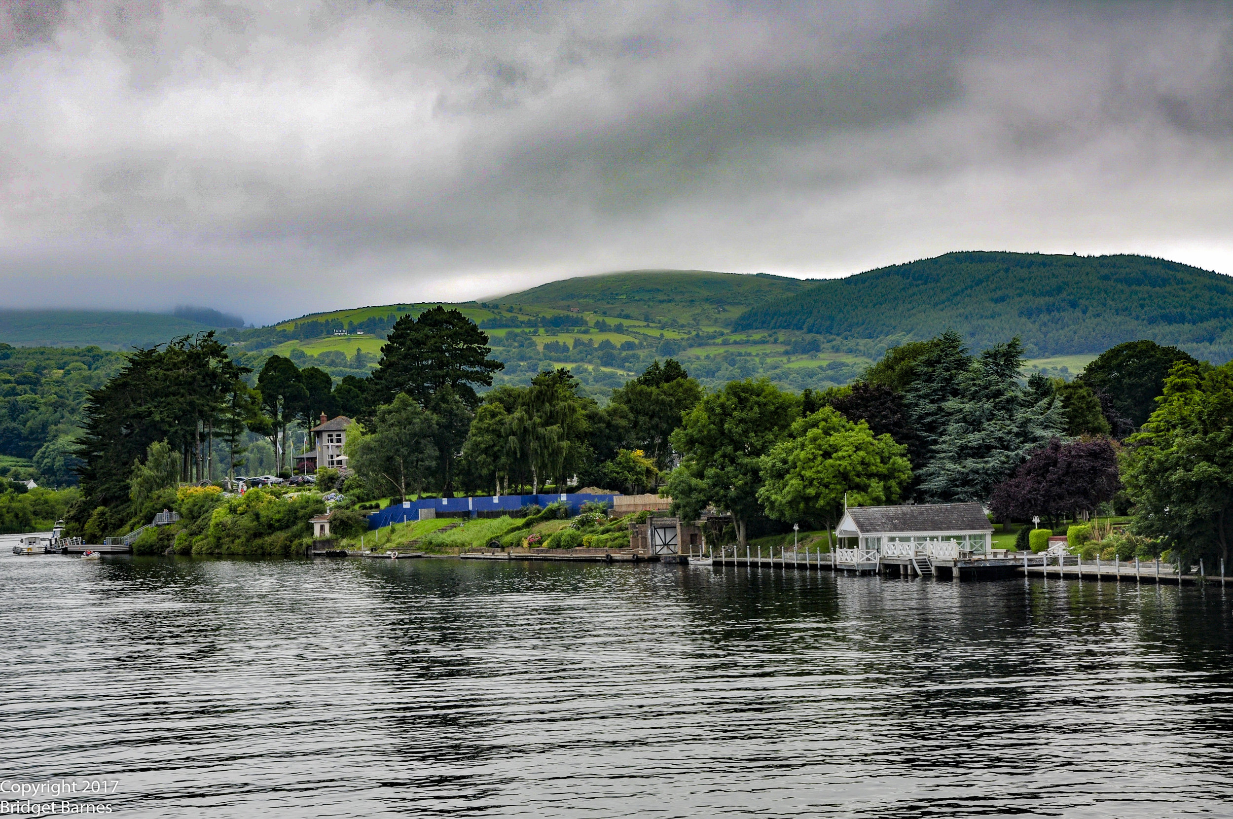 A view of Lough Derg from the Ballina side