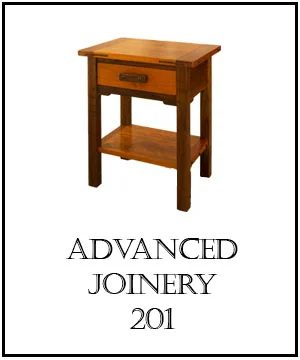 NOTE : Only graduates of our Practical Woodworking course are eligible for a seat in our Advanced Joinery course
