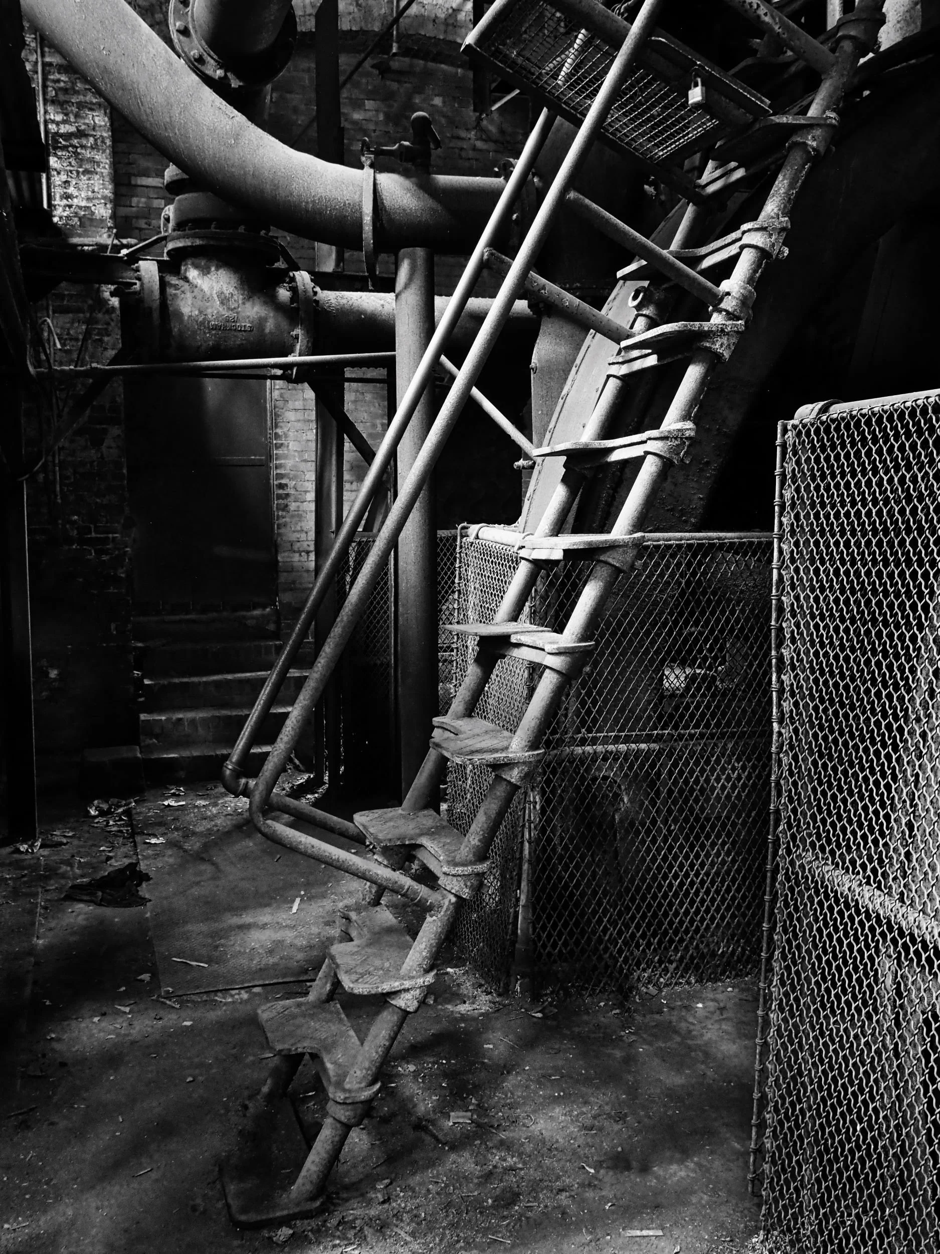 Dewey_Conces_O_BW_Sloss Furnaces Ladder.jpg