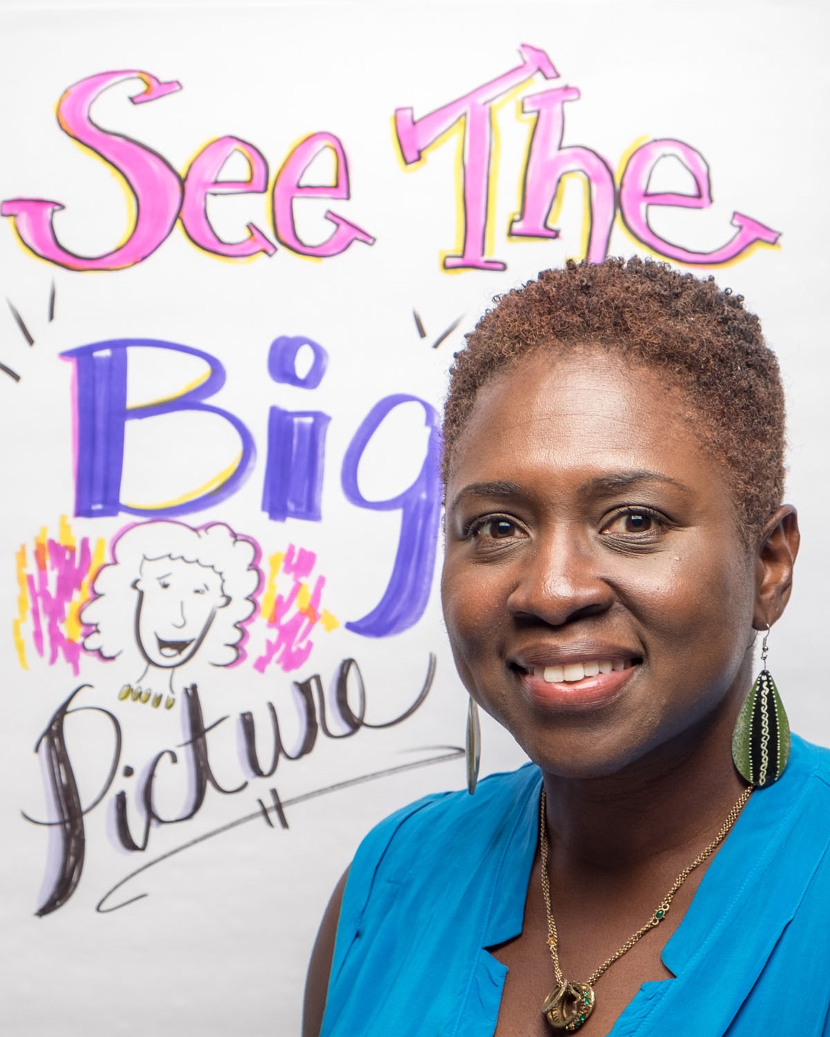 Lisa Nelson helps clients see the big picture through graphic recording and graphic facilitation.