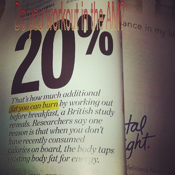 Do you workout in the AM?  #fitness #workout #morning #health #fit