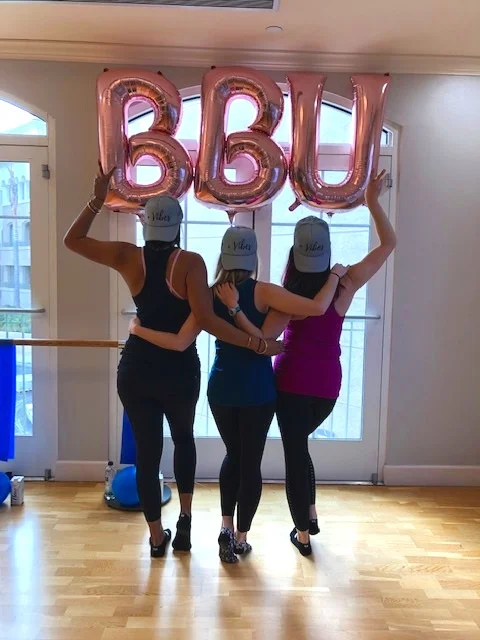 Barre Babes, Unite!: Nadia Murdock, Michelle DuVall and Shannon Werner