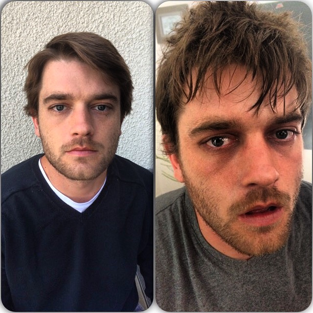 Character transformation - nervous breakdown/crazy
