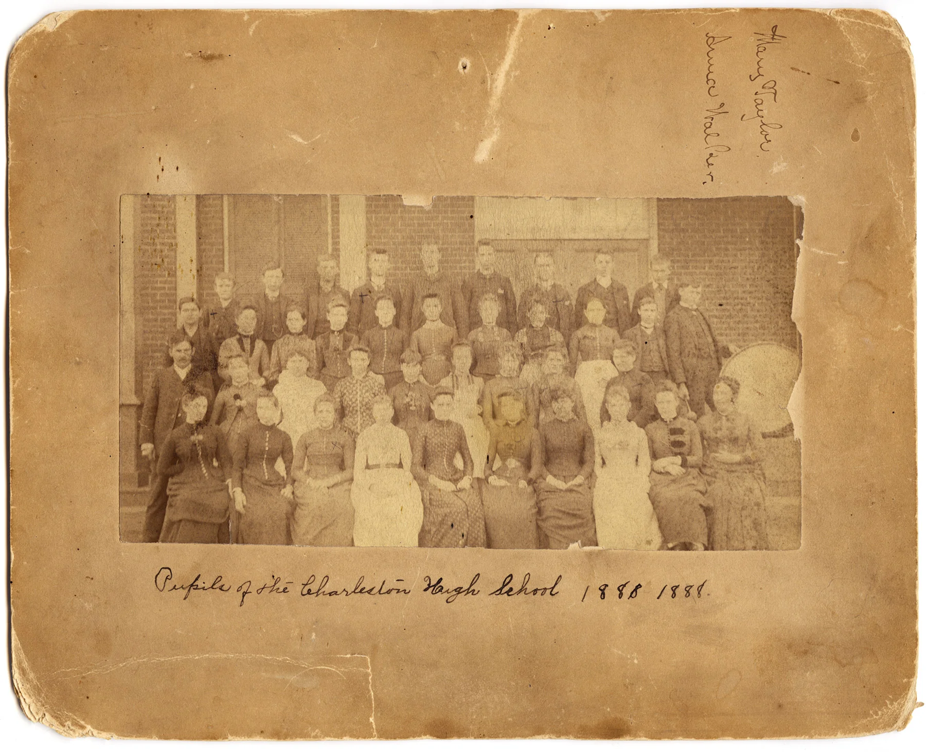 Anna Walker Class Photo - Charleston High