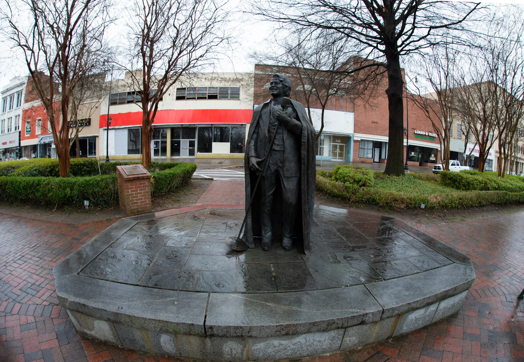James Brown Statue, Augusta, GA -- 3/14/2015