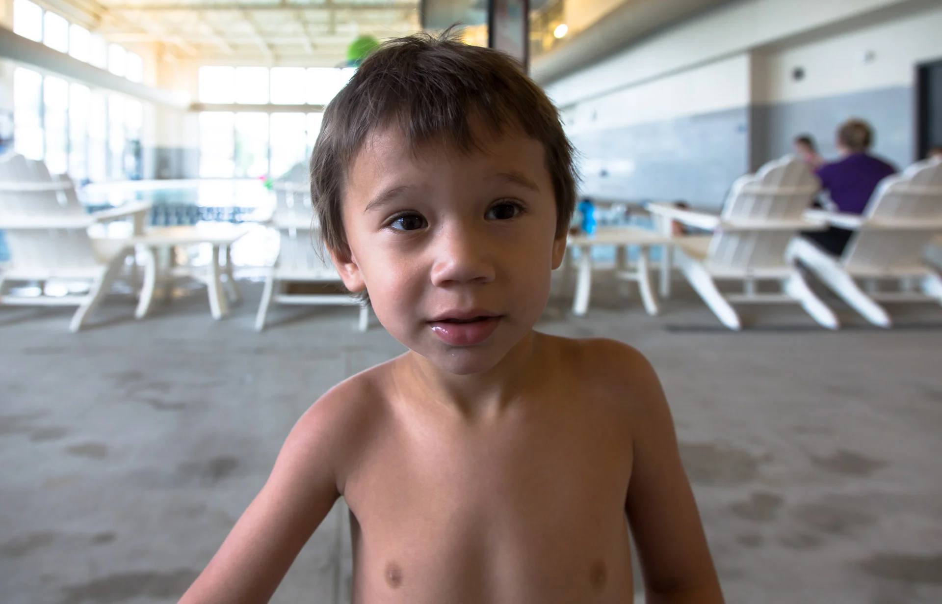 Jiro's Swimming Lesson