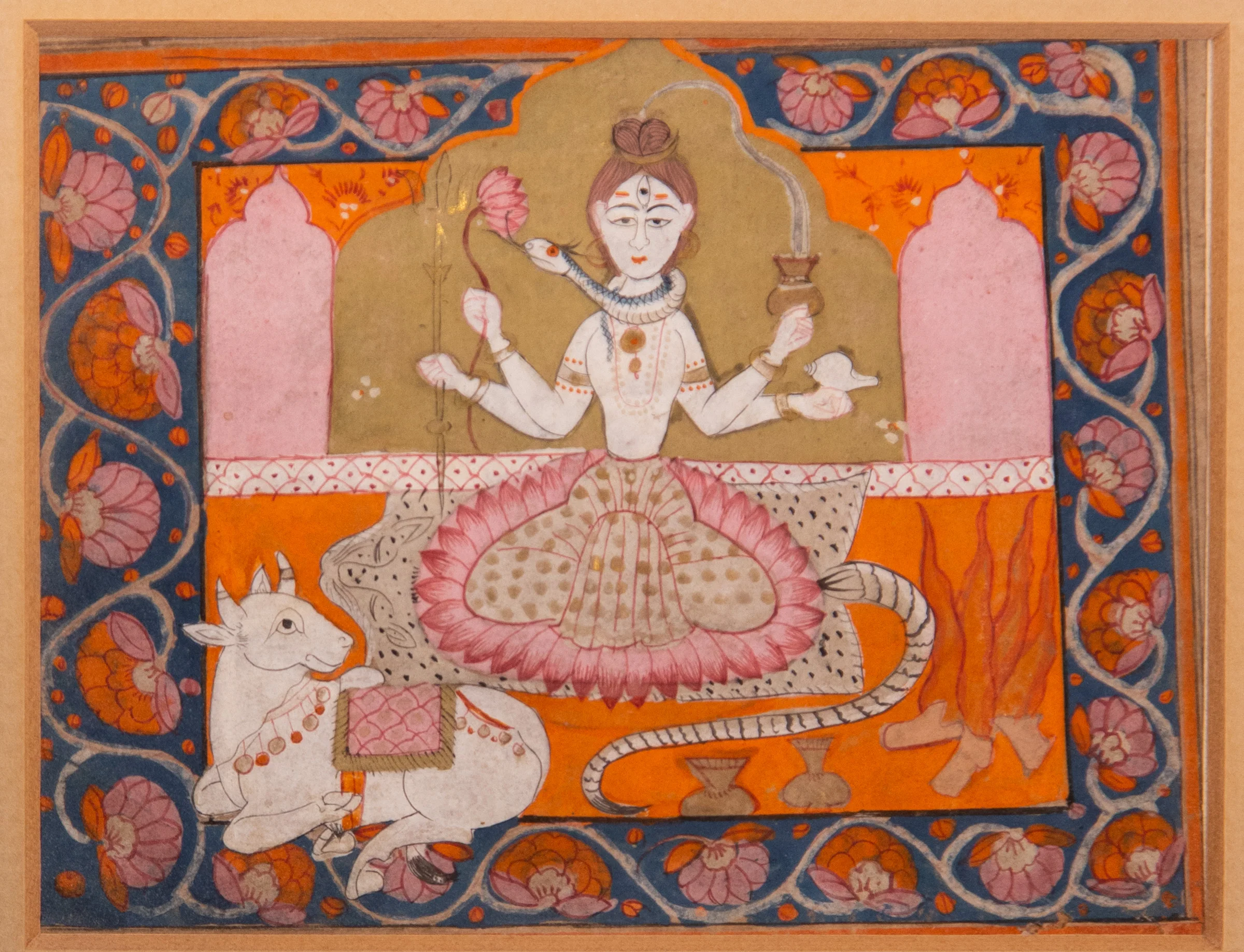 Rajasthani Style Indian Miniature
