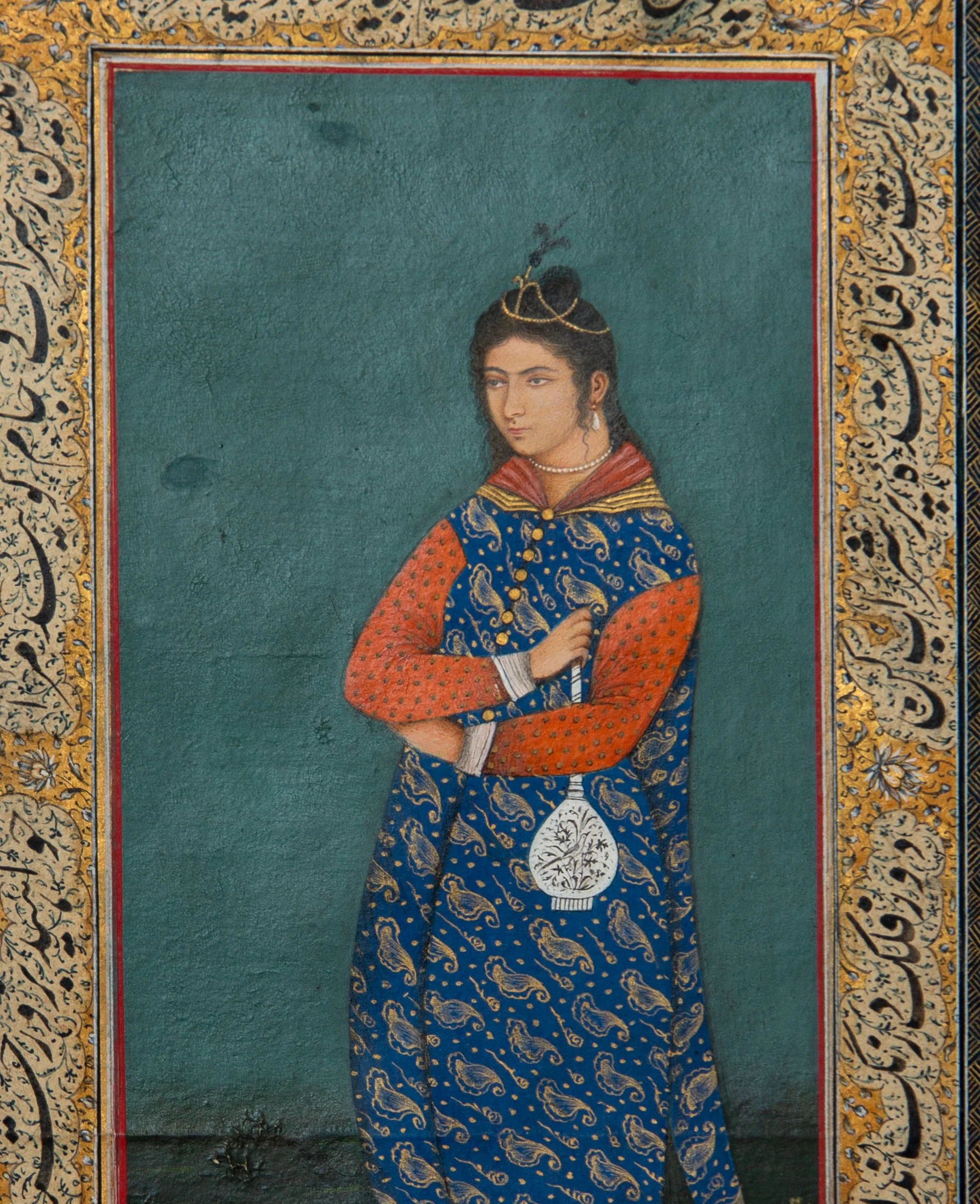 Persian or Deccan Miniature Painting