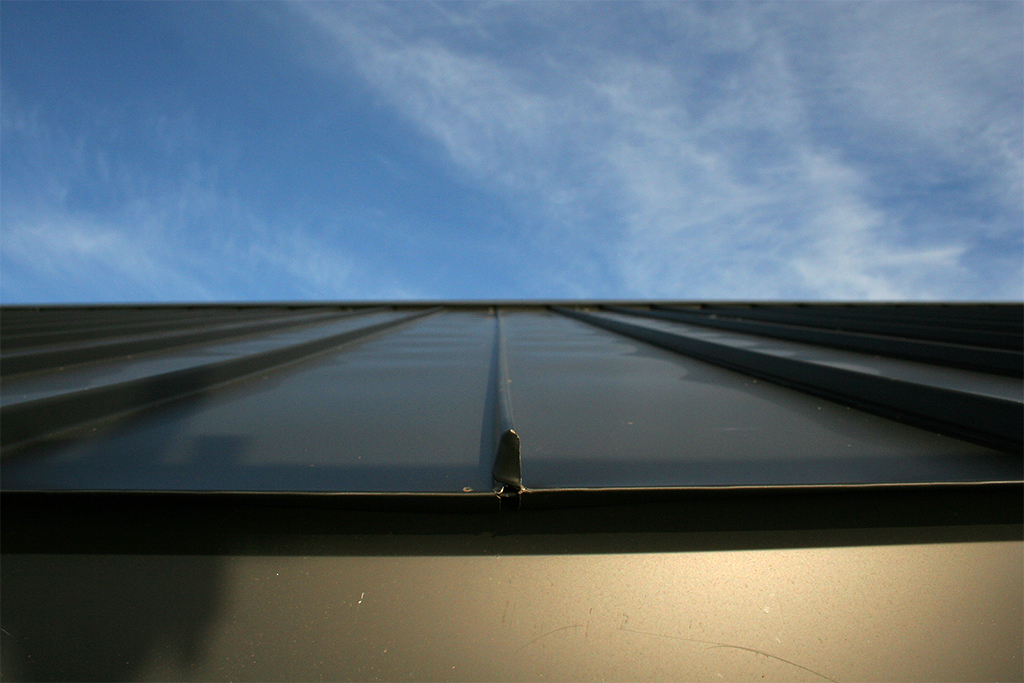 Aluminium Cliptray Roof Detail