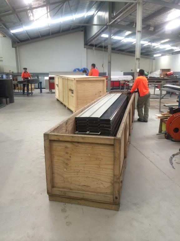 Architectural Cladding - Preparing Boxes for an Interstate Delivery 