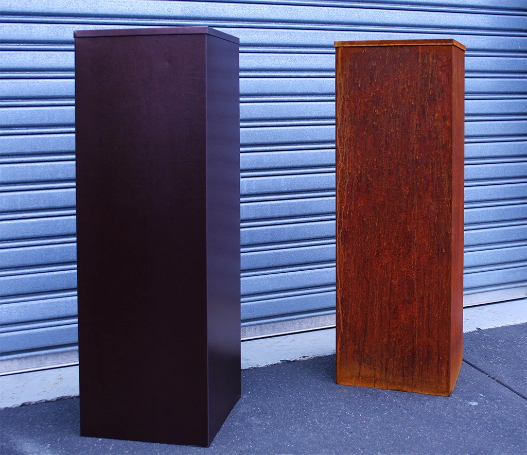 Corten® and Aluminium Bar Tables