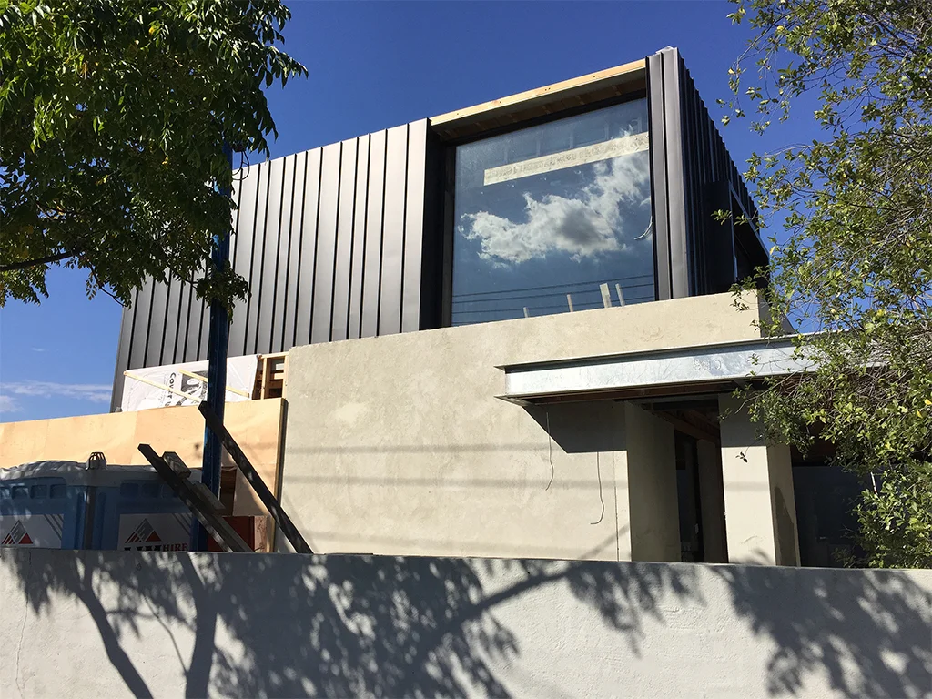 Standing Seam varying widths panels