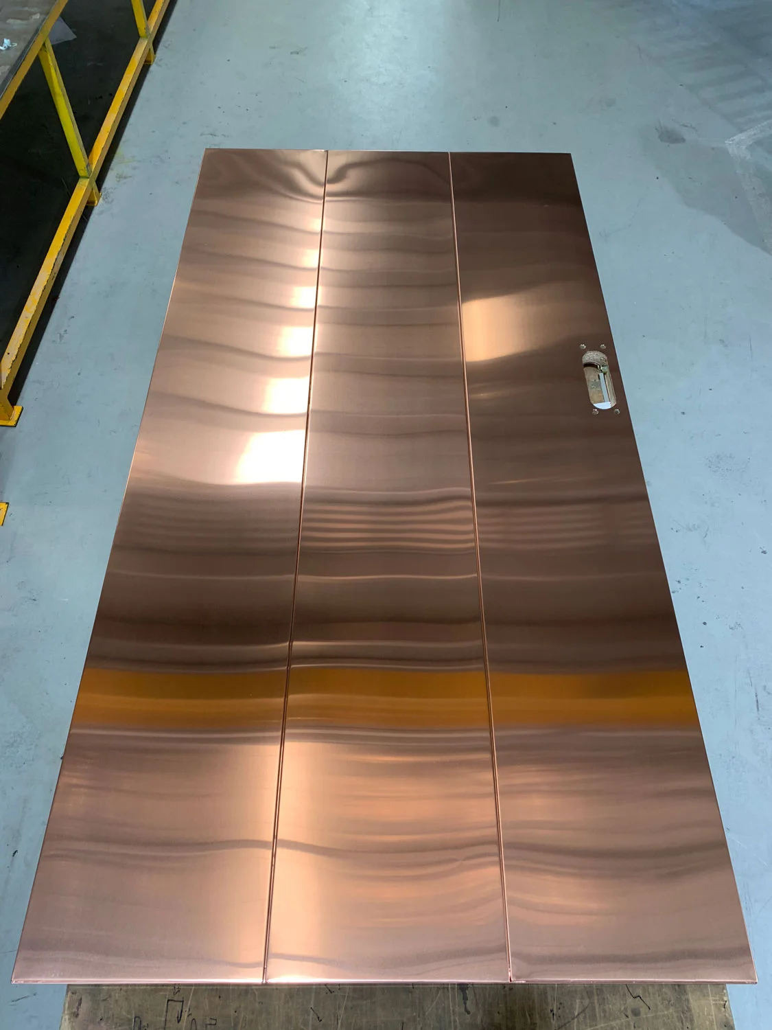 Natural Copper Front Door