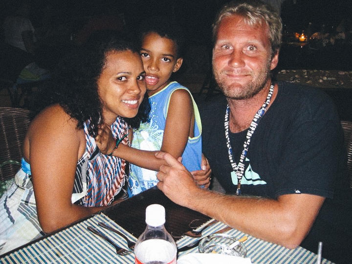Allan, Sobi, and Sobi’s son, Emil