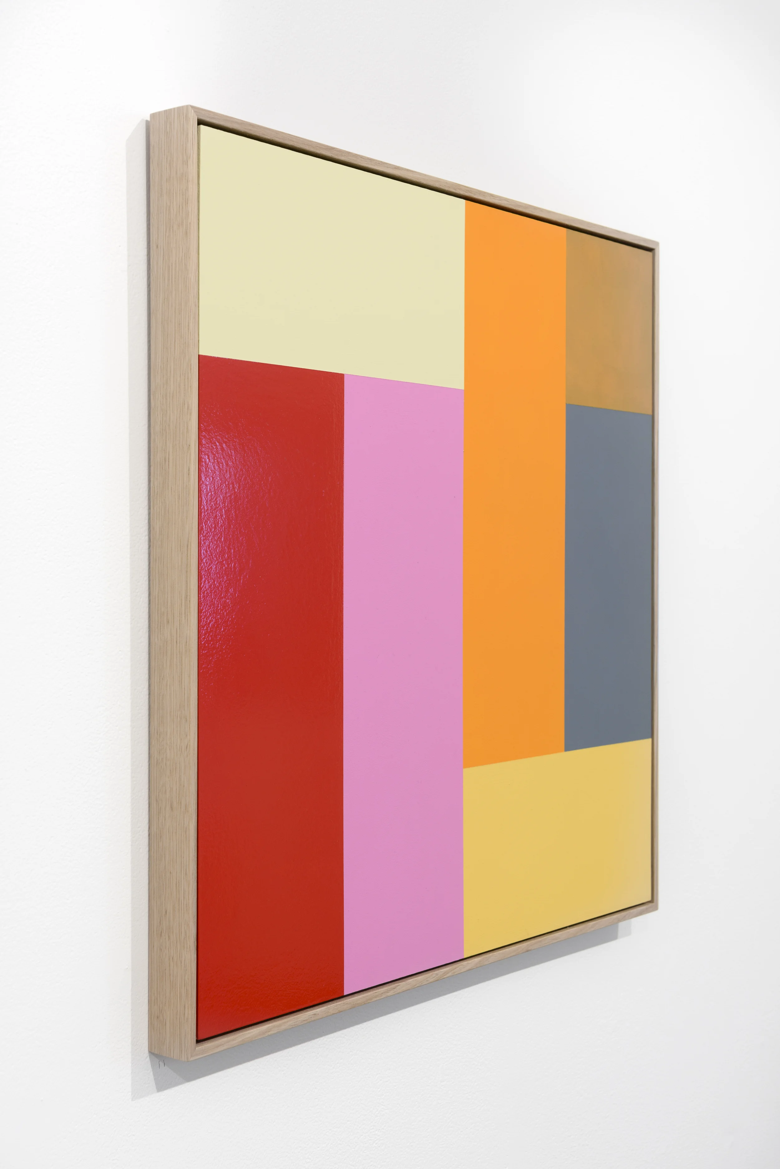   Untitled    Acrylic and Enamel on wood  60cm x 60cm  2015  Image from the solo exhibition &nbsp;Chromatic Anomaly. &nbsp;  April 6th - 23rd, 2016&nbsp;  Trocadero Art Space, 1/119 Hopkins st, Footscray. 