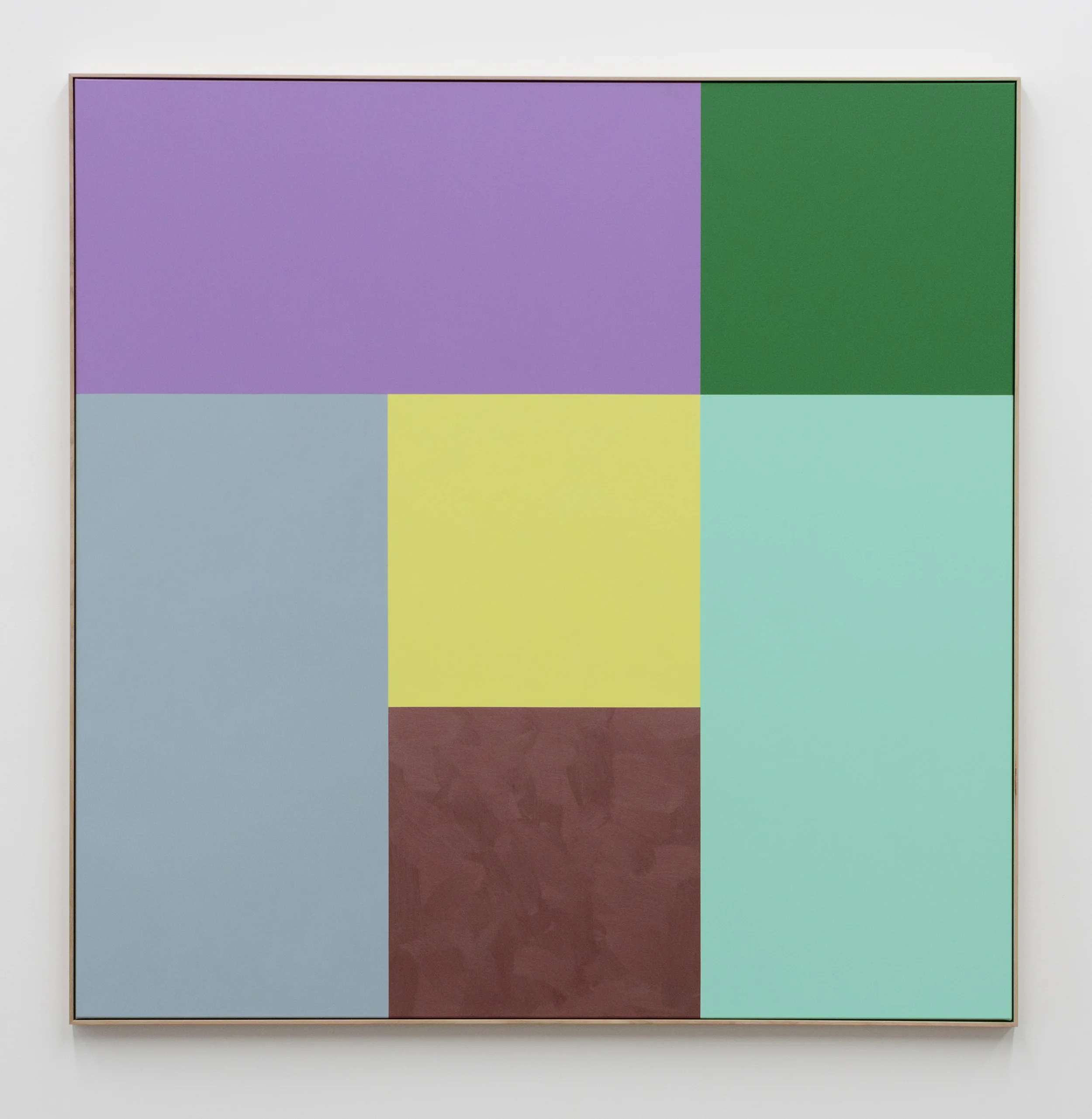 Untitled 1 Acrylic and Enamel on linen 180cm x 180cm 2016 Image from the solo exhibition As It Appears. May 28th - June 26th, 2016 Gallery Langford 120, 120 Langford street, North Melbourne.