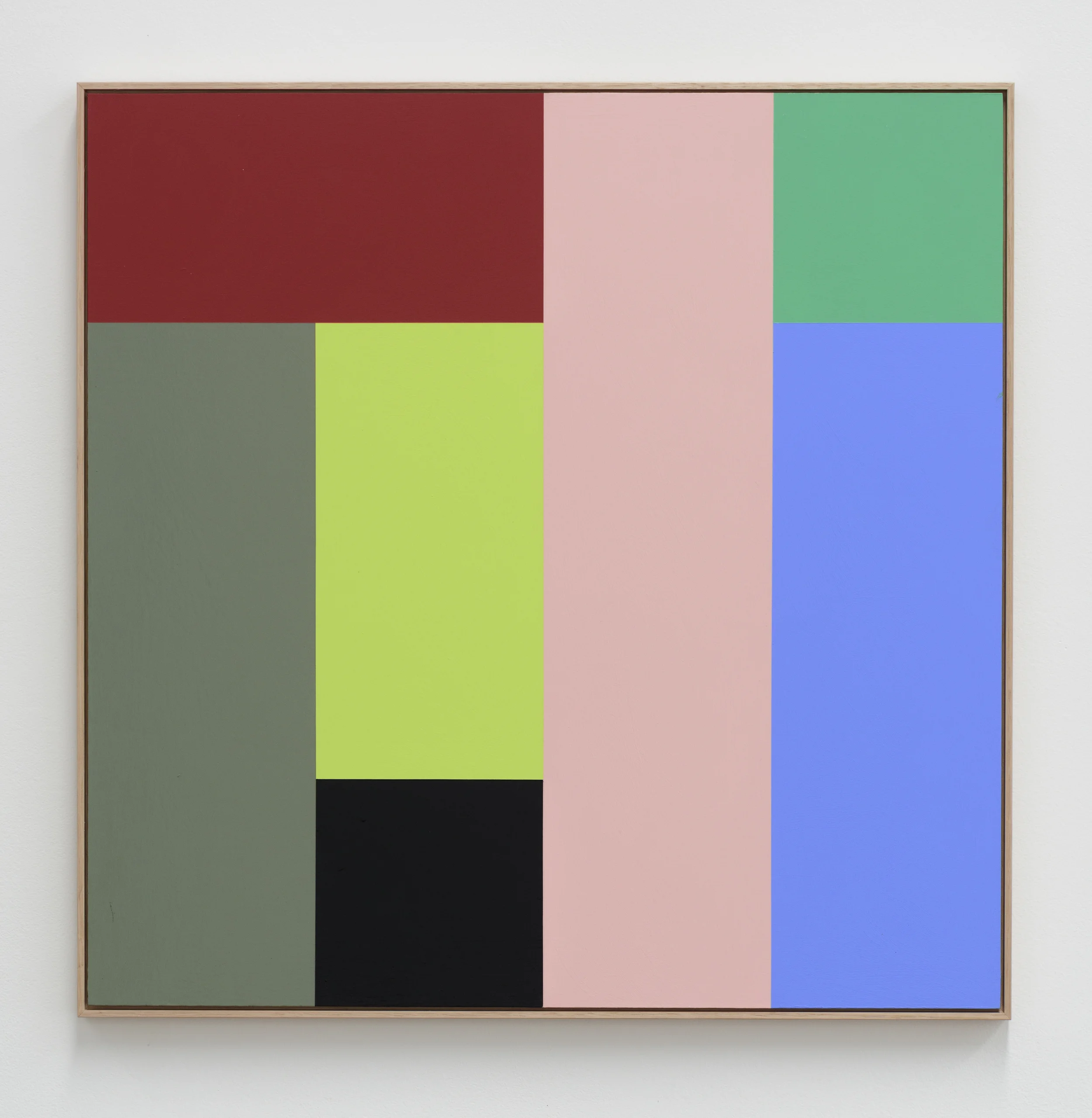 Untitled 7 Acrylic and Enamel on wood 60cm x 60cm 2016 Image from the solo exhibition As It Appears. May 28th - June 26th, 2016 Gallery Langford 120, 120 Langford street, North Melbourne.