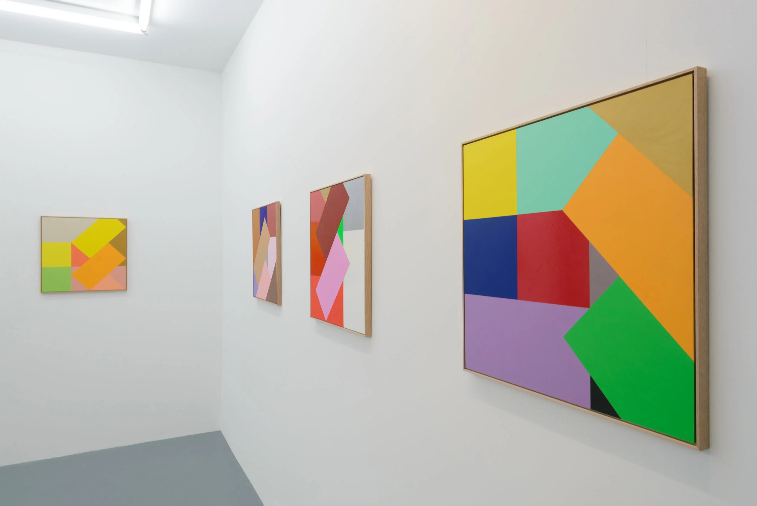   Installation View   Image from the solo exhibition  Influence and Overlay.   7th - 24th June, 2017  Five Walls Projects, 1/119 Hopkins st, Footscray.  Photograph by Brent Edwards 
