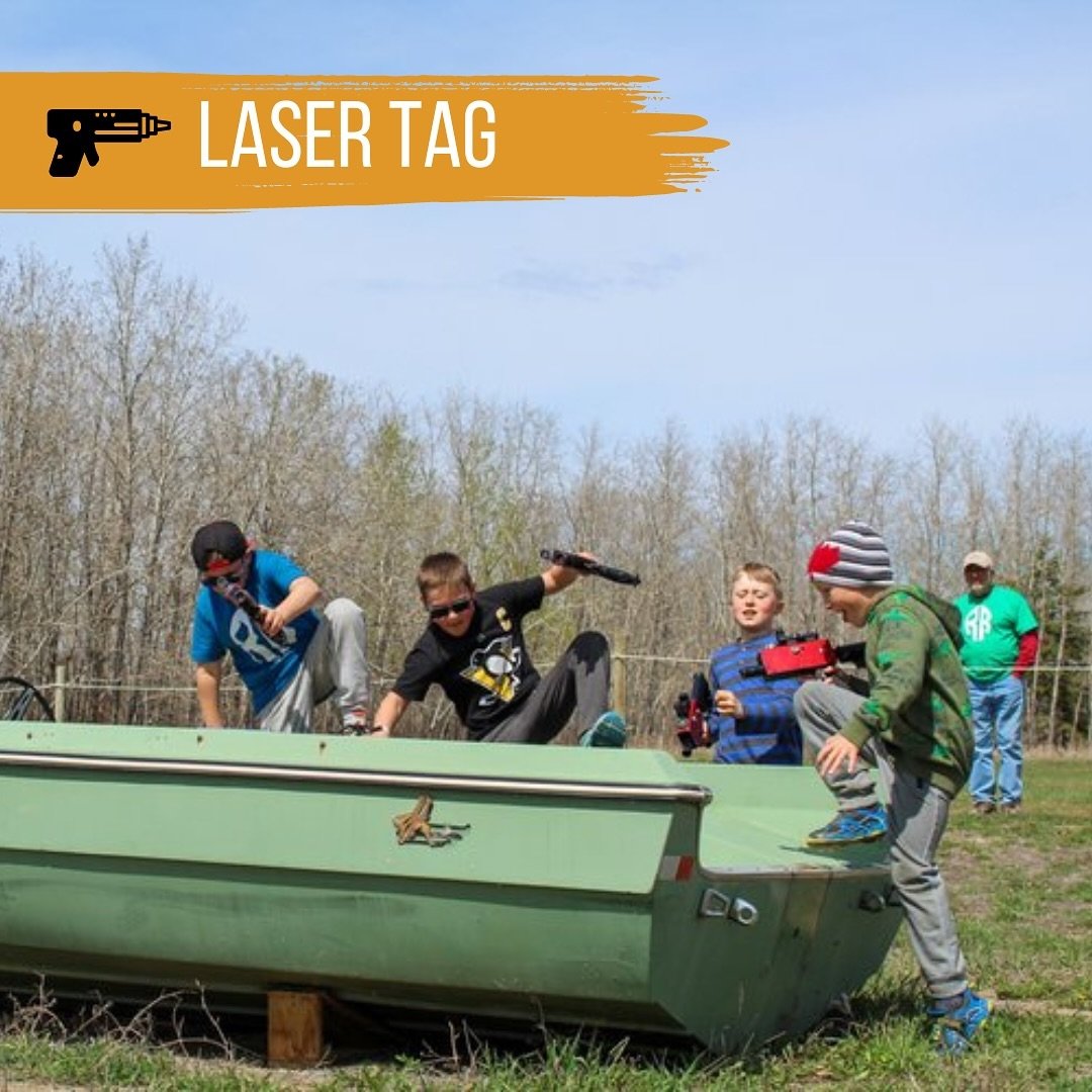 Any day is a good day to play laser tag!!

Come try out our laser tag course this summer at Redberry!!

#redberry #biblecamp #redberrybiblecamp #skills #lasertag