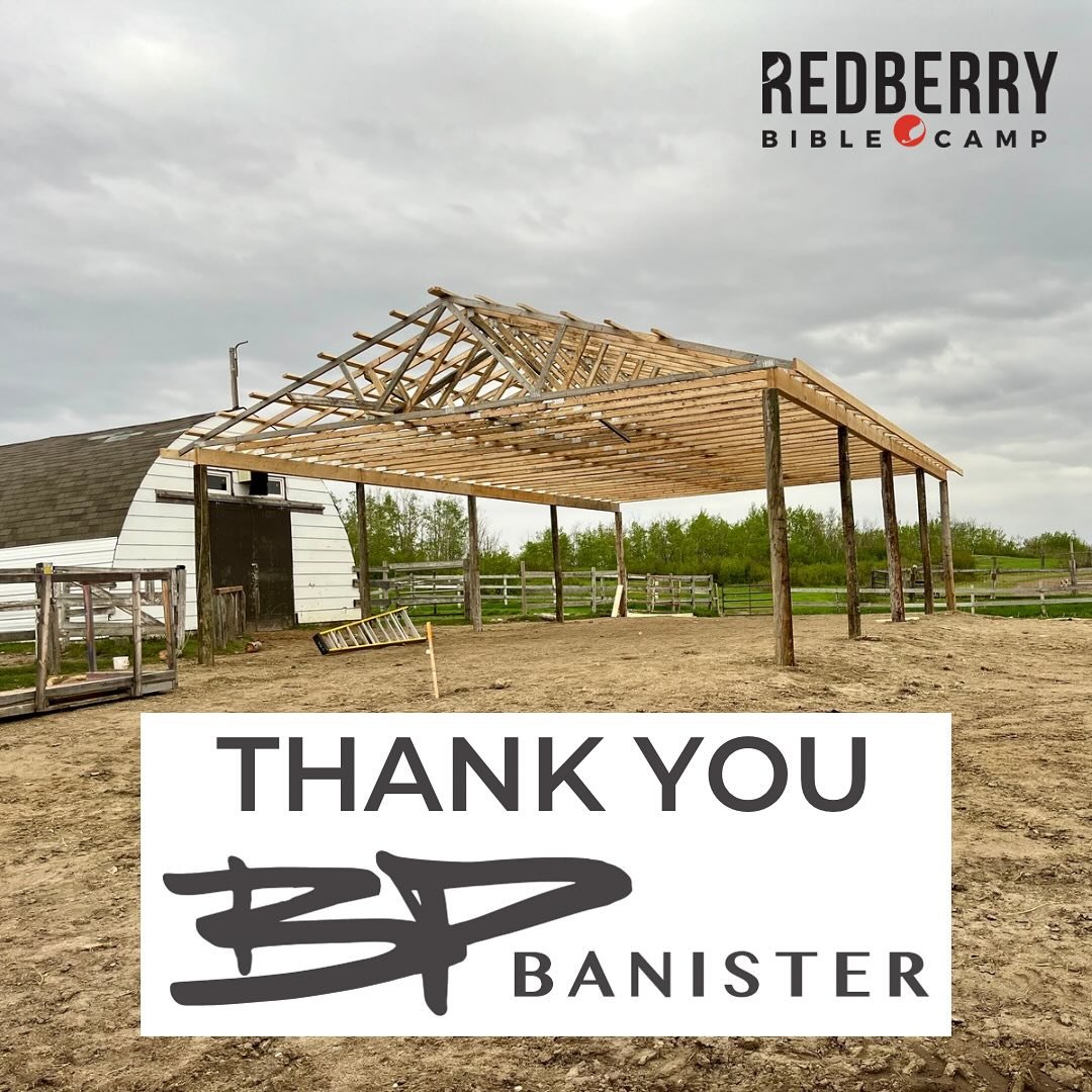 We want to say a huge thank you to the crew from @bpbanister for all the work they did yesterday!!! They gave us a big head start on the new pole barn that&rsquo;s going up, and helped with some mudding and tiling in the new suite upstairs!

So much 