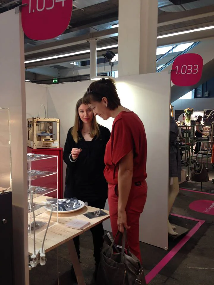 My booth (photo by Regula Staub, Creative Hub)