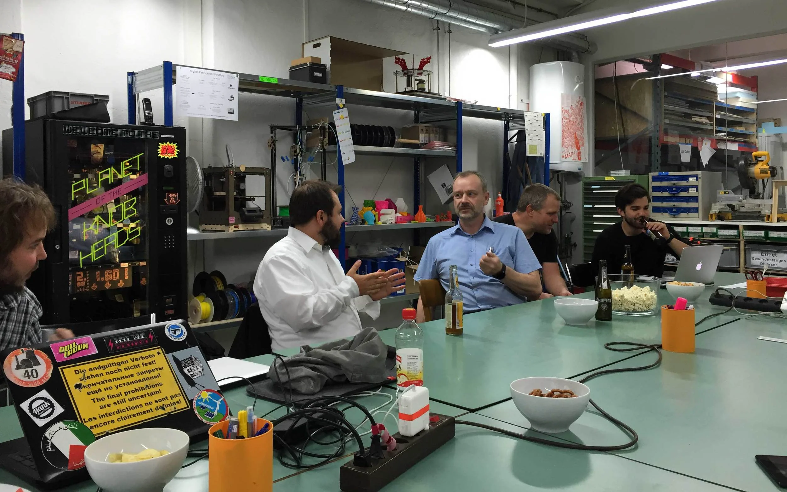 Hardware Startup Zürich Meetup at FabLab Zürich