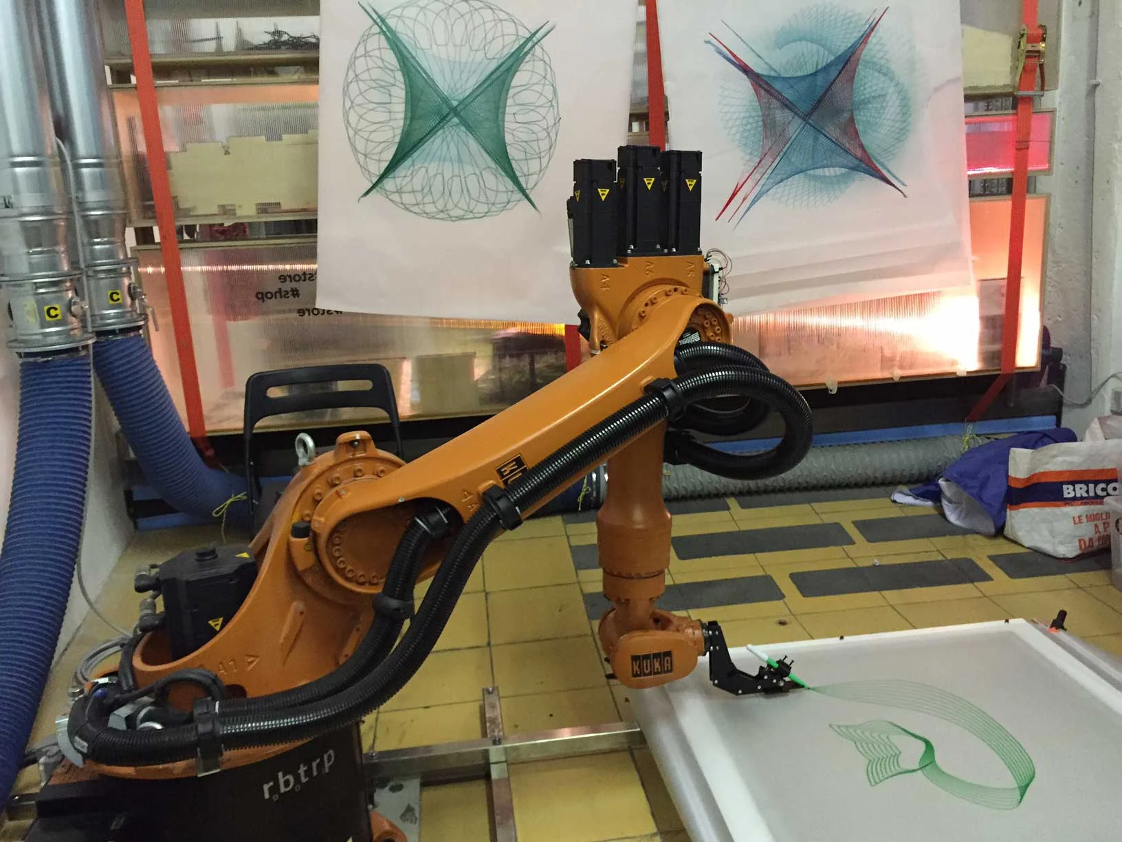 “Kuka open traces” workshop in Milan