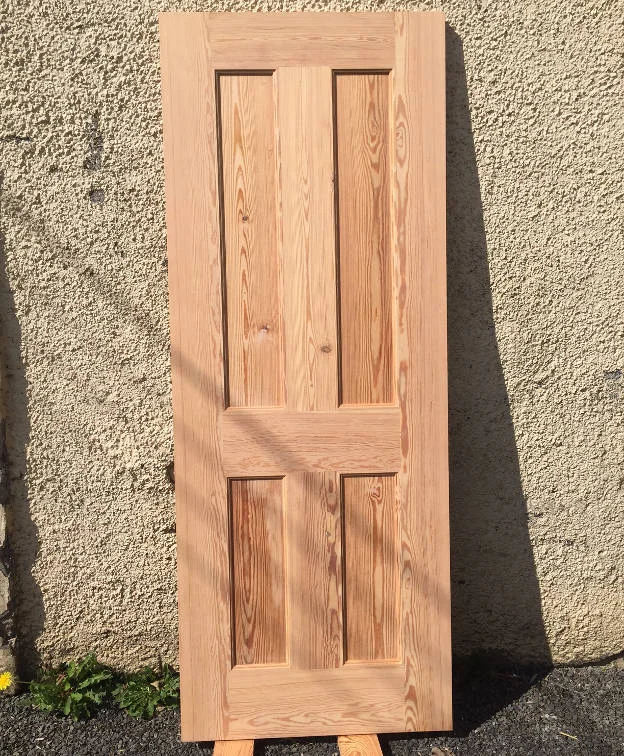 Pitch Pine 4 Panel Door — E&A