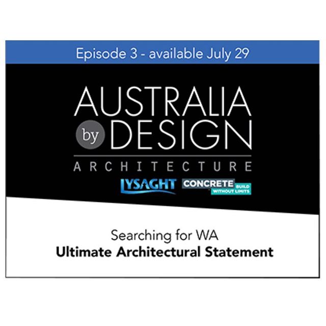 Thompson Road Office in North Fremantle is featured on Australia by Design this Sunday 3pm on Channel 10. Thanks @aubydesign @suzannehuntarchitect and @timhorton_ was great fun and fantastic to see a diverse range of high quality Architectural projec