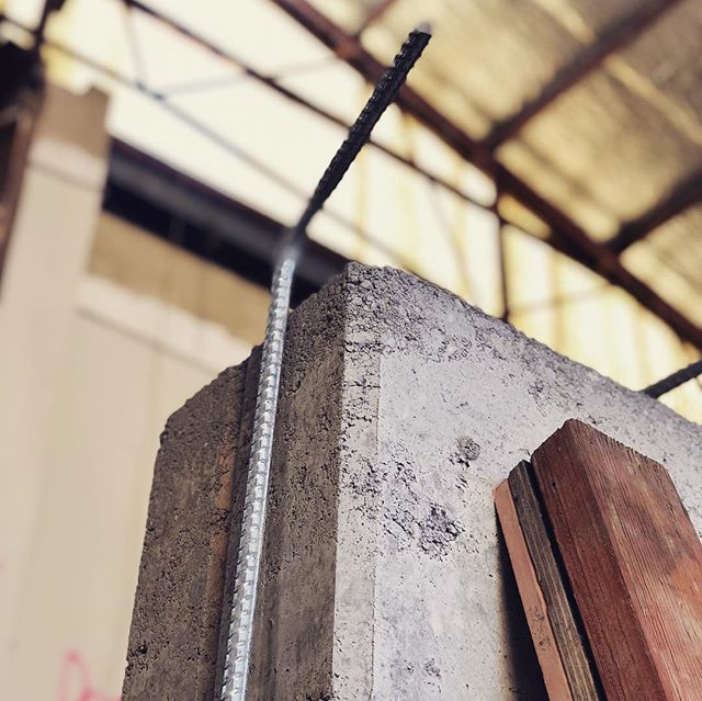 On site construction textures @beskbar @beskbottleshop with @westernprojects Starting to take shape nicely with basement in and the unraveling of countless coverings revealing the honest 1930&rsquo;s building fabric
