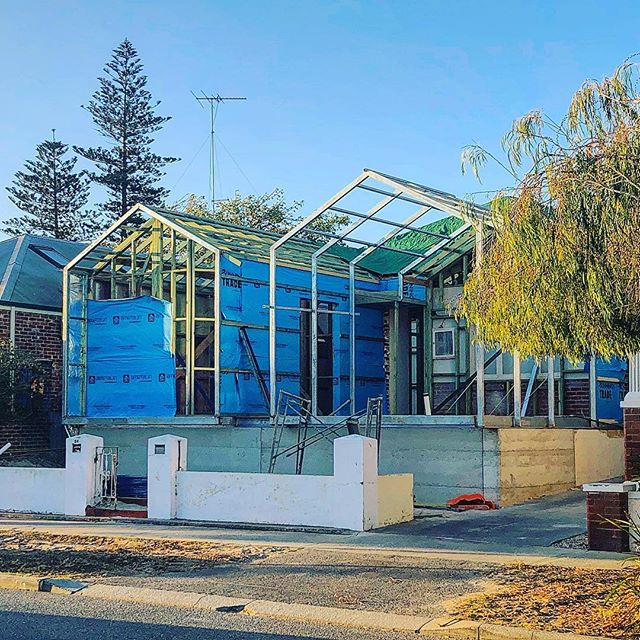 54 Wray Avenue Fremantle - Coming together for this alteration and addition on one of Fremantle&rsquo;s most interesting streets. We kept the existing bones and then added to the front to align with adjacent facades and a sky catching rear communal l