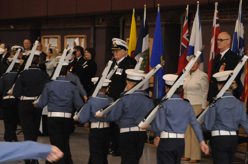 A parade of Navy League cadets, Ottawa, 2009.