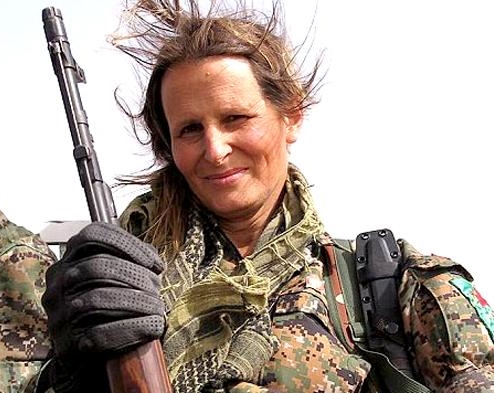Fighting with the YPG. (Tiger Sun)