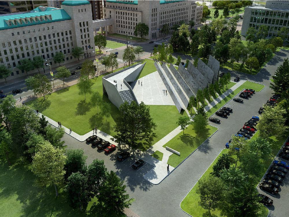 A working design of the monument (TributeToLiberty.ca)