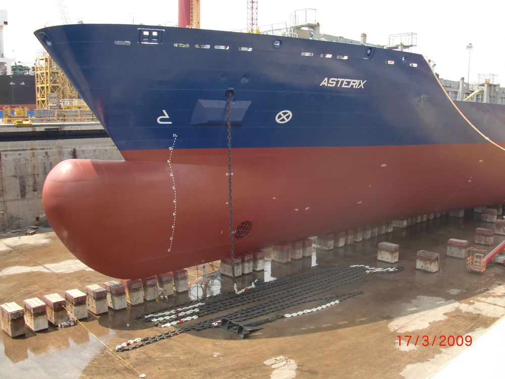 The Asterix, a commercial ship will become the new interim supply ship for the Royal Canadian Navy after conversions are made by Chantier Davie shipyards of Levis, Quebec. This ship will help fill the gap until the Joint Support Ships are ready in 2020-2021. (Project Resolve)