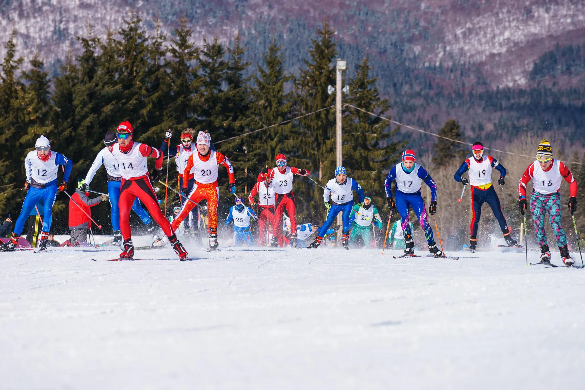 GOING THE DISTANCE Cadets Strap On Their Skis For The Annual Biathlon