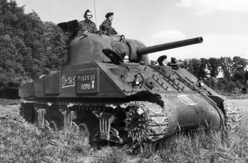 Bomb This Canadian tank fought from DDay to VE Day — espritdecorps