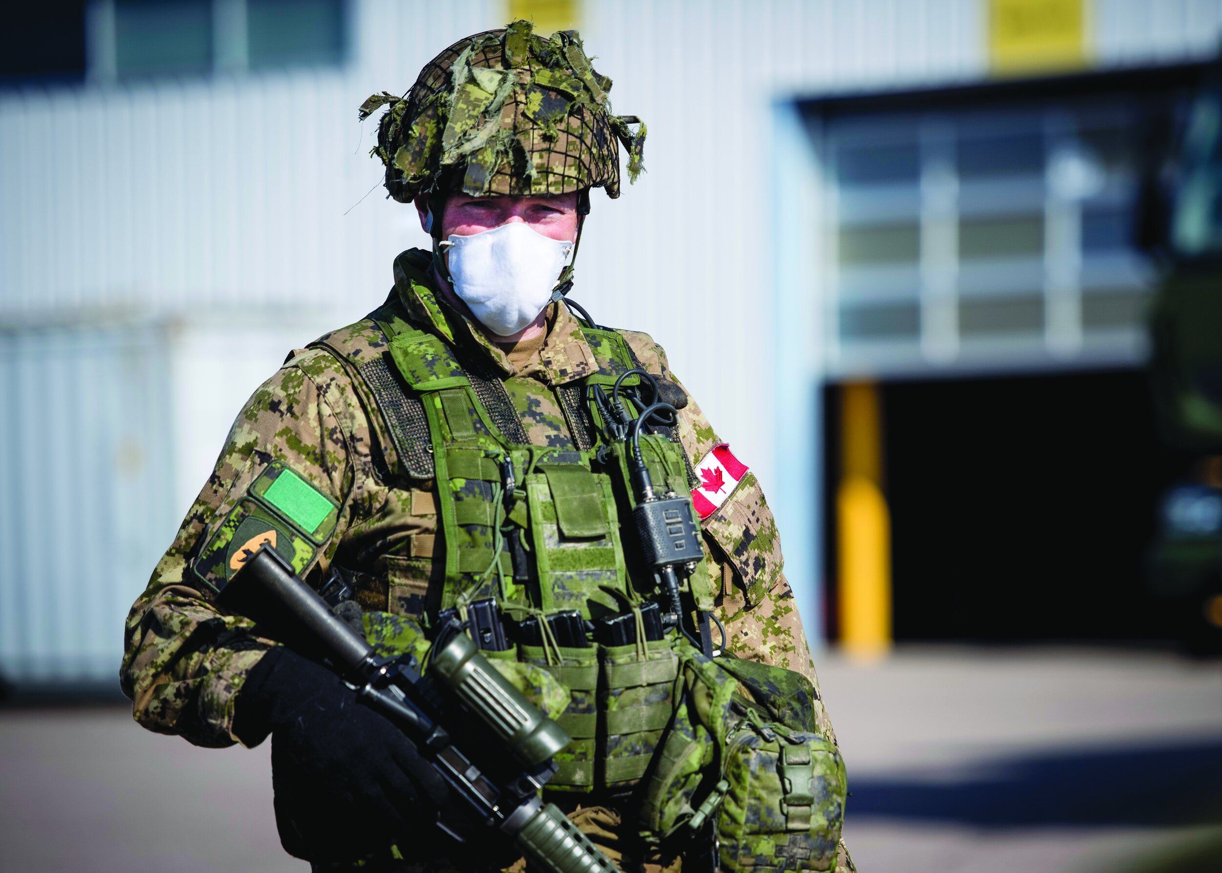 Obsolete Modern Canadian Army CADPAT Officer Cadet Epaulette M