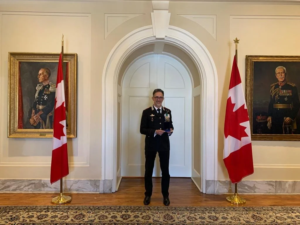 Italian Col. Giorgio Tommaseo honoured at Governor General's Order of Merit Ceremony