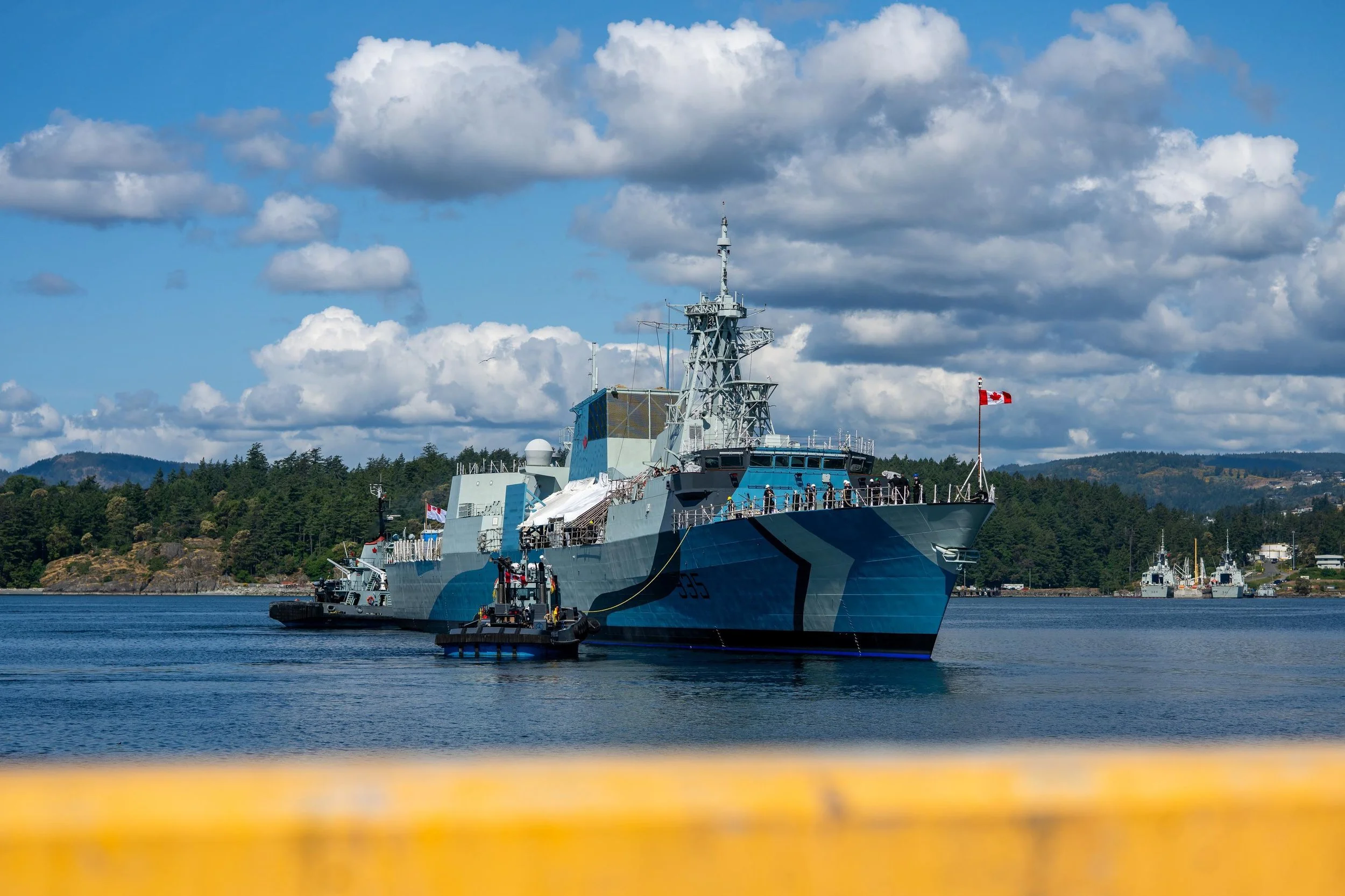 Seaspan Victoria Shipyards completes its largest-ever Docking Work Period, delivers HMCS Calgary back to Royal Canadian Navy