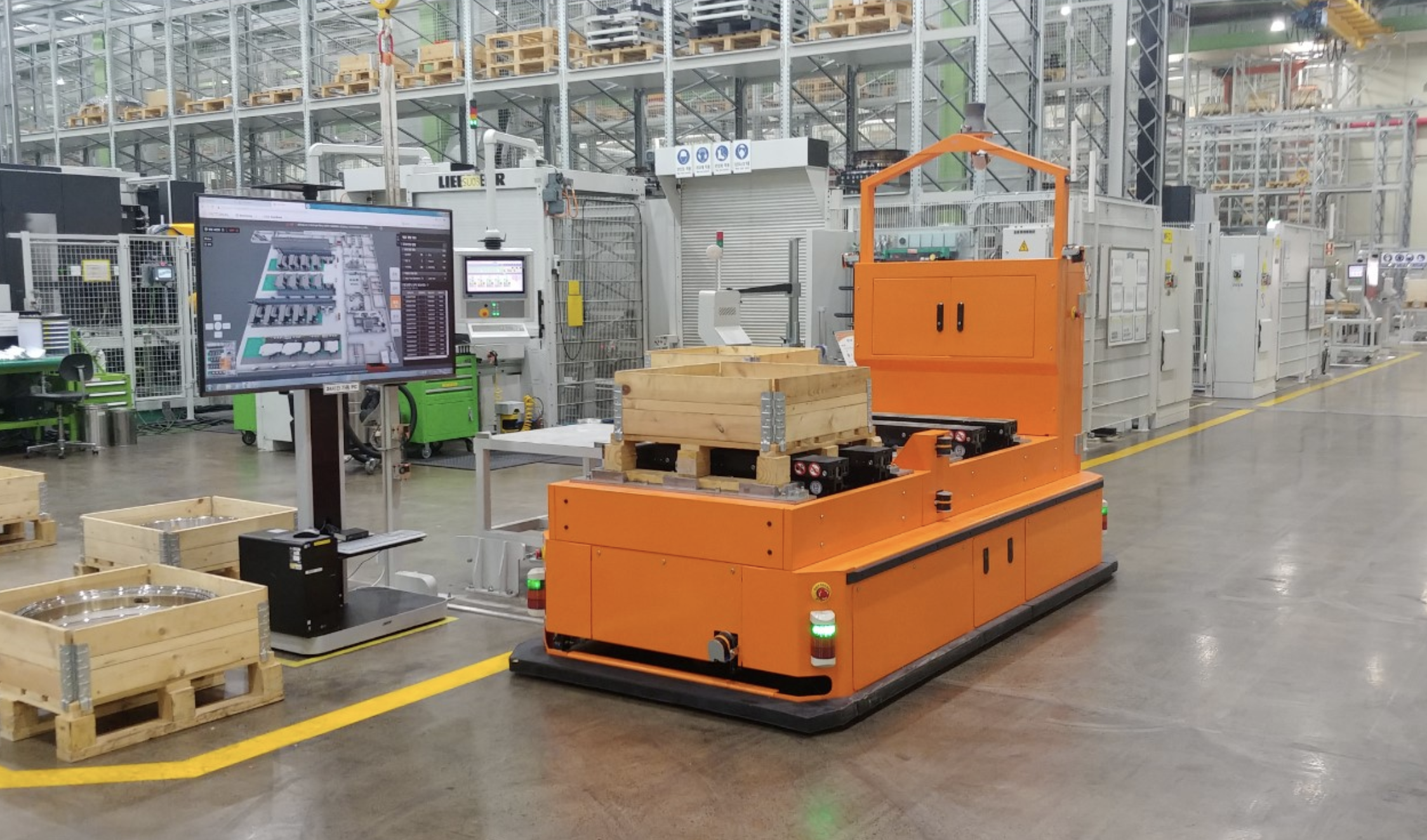 The Hanwha smart factory in Changwon